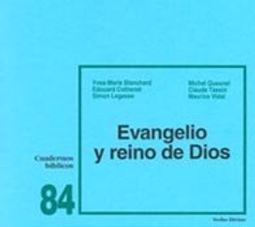 portada Evangelio y Reino de Dios: Cuaderno Bíblico 84 (Cuadernos Bíblicos) (in Spanish)