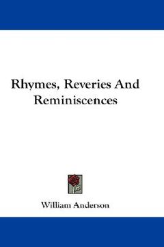 portada rhymes, reveries and reminiscences (in English)