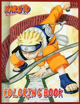 portada Naruto Coloring book: Colorful Ninja Adventures (en Inglés)