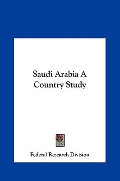 portada saudi arabia a country study (in English)