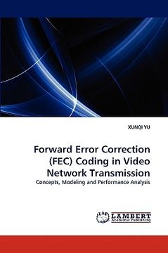 portada forward error correction (fee coding in video network transmission (in English)