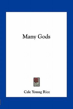 portada many gods (in English)