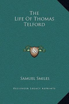 portada the life of thomas telford (en Inglés)