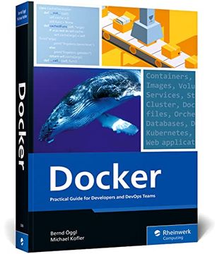 portada Docker: Practical Guide for Developers and Devops Teams (The Rheinwerk Computing) (en Inglés)