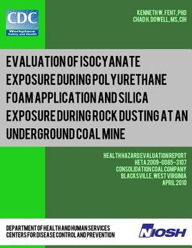 portada Evaluation of Isocyanate Exposure during Polyurethane Foam Application and Silica Exposure during Rock Dusting at an Underground Coal Mine: Health Haz (in English)