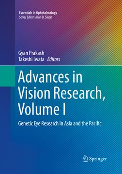 portada Advances in Vision Research, Volume I: Genetic Eye Research in Asia and the Pacific (en Inglés)