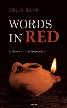 portada Words in Red: Evidence for the Prosecution (en Inglés)