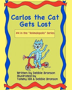 portada carlos the cat gets lost (en Inglés)