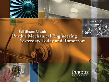 portada Full Steam Ahead: Purdue Mechanical Engineering Yesterday, Today and Tomorrow (en Inglés)