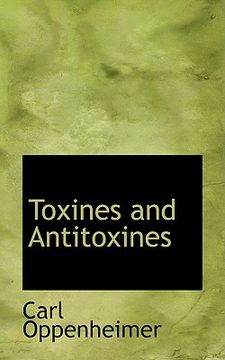 portada toxines and antitoxines