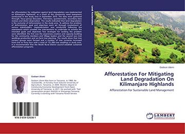 portada Afforestation for Mitigating Land Degradation on Kilimanjaro Highlands
