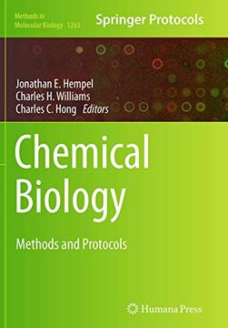 portada Chemical Biology: Methods and Protocols (en Inglés)