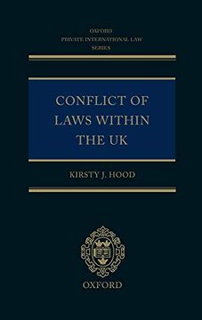 portada The Conflict of Laws Within the uk (Oxford Private International law Series) 