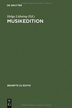 portada musikedition: mittler zwischen wissenschaft und musikalischer praxis (en Inglés)