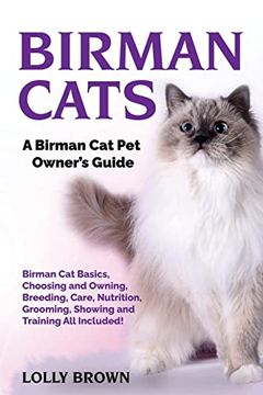 portada Birman Cats: A Birman cat pet Owner's Guide (en Inglés)