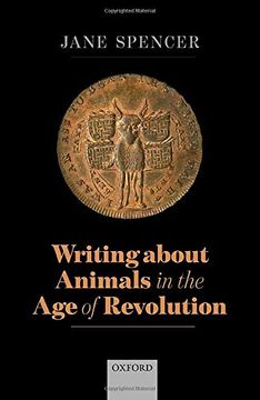 portada Writing About Animals in the age of Revolution (en Inglés)