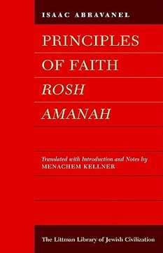 portada principles of faith (rosh amanah) (en Inglés)