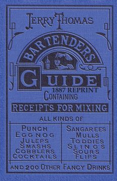 portada Jerry Thomas Bartenders Guide 1887 Reprint (en Inglés)