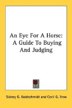 portada an eye for a horse: a guide to buying and judging