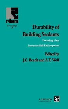 portada durability of building sealants (in English)