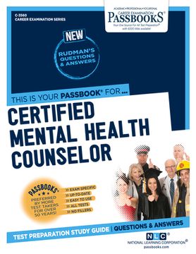 portada Certified Mental Health Counselor (C-3560): Passbooks Study Guide Volume 3560 (en Inglés)
