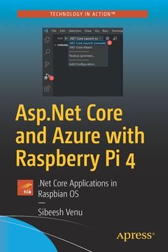 portada Asp. Net Core and Azure With Raspberry pi 4: Net Core Applications in Raspbian os (in English)