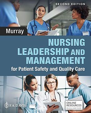 portada Nursing Leadership and Management for Patient Safety and Quality Care (in English)
