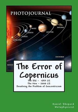 portada the error of copernicus (in English)