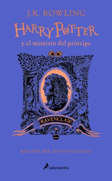 portada Harry Potter y el Misterio del Principe (Edición 20 Aniversario - Ravenclaw)