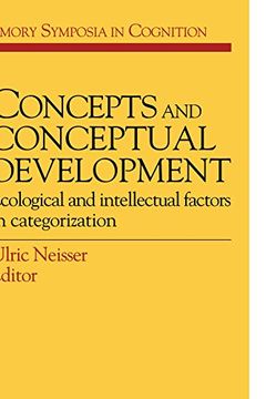 portada Concepts and Conceptual Development: Ecological and Intellectual Factors in Categorization (Emory Symposia in Cognition) (en Inglés)