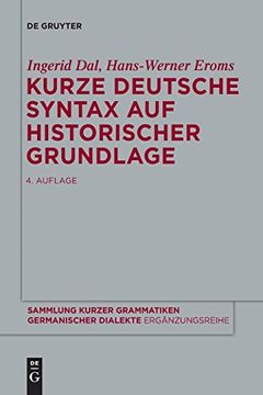 portada Kurze Deutsche Syntax auf Historischer Grundlage (in Dutch)