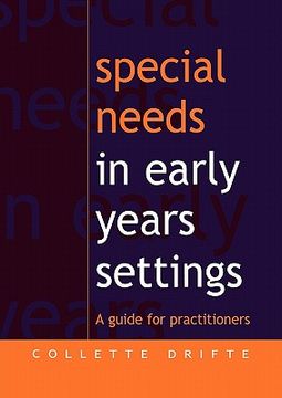 portada special needs in early years settings: a guide for practitioners