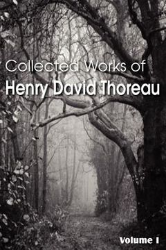 portada collected works of henry david thoreau (in English)