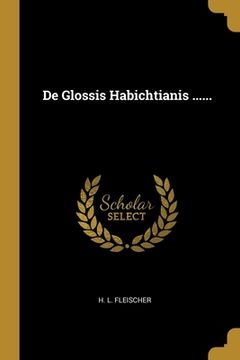 portada De Glossis Habichtianis ...... (en Latin)