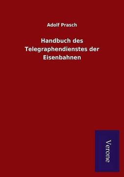 portada Handbuch des Telegraphendienstes der Eisenbahnen