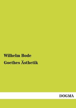 portada Goethes Ästhetik (en Alemán)