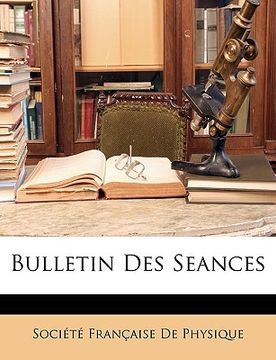 portada Bulletin Des Seances (in French)