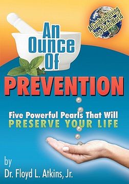 portada an ounce of prevention (en Inglés)