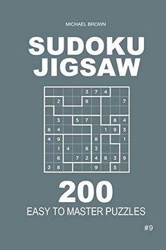 portada Sudoku Jigsaw - 200 Easy to Master Puzzles 9x9 (Volume 9) (en Inglés)