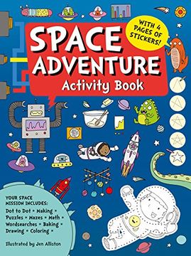 portada Space Adventure Activity Book (en Inglés)