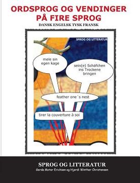 portada Ordsprog og vendinger på fire sprog: dansk engelsk tysk fransk (en Danés)