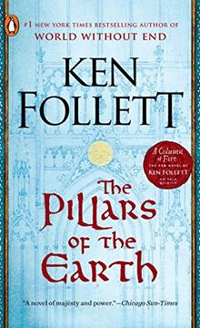 portada The Pillars of the Earth: A Novel (Kingsbridge) (en Inglés)