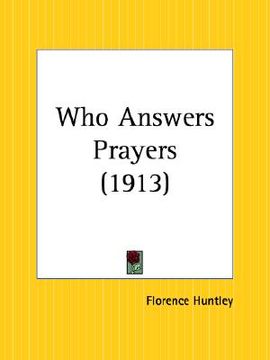 portada who answers prayers (en Inglés)
