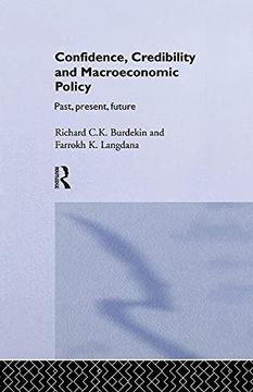 portada Confidence, Credibility and Macroeconomic Policy (en Inglés)