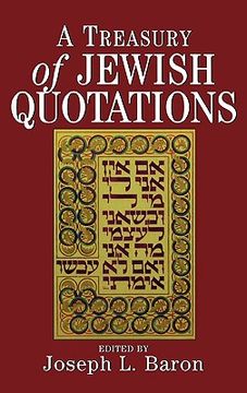 portada a treasury of jewish quotations (en Inglés)
