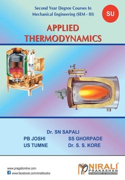 portada Applied Thermodynamics (en Inglés)