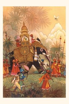 portada Vintage Journal Maharini Traveling on Elephant (en Inglés)