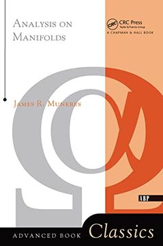 portada Analysis on Manifolds (Advanced Book Classics) (en Inglés)