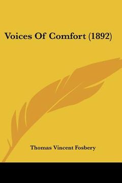 portada voices of comfort (1892) (in English)