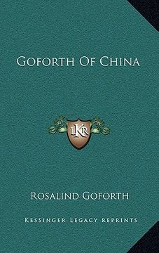 portada goforth of china (en Inglés)